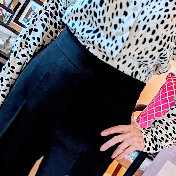 Vintage 1980's Oleg Cassini Blouse - Picture 6 of 11